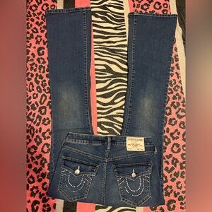 True Religion jeans Rhinestone Bootcut